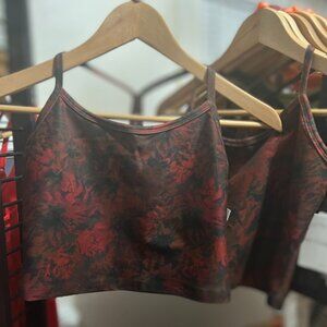 NWT - Beyond Yoga - Spacedye Cropped Racerback Tank